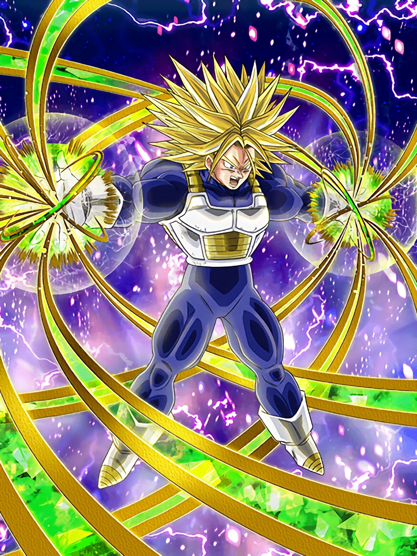 Swelling Power Super Trunks Dragon Ball Z Dokkan Battle Wikia