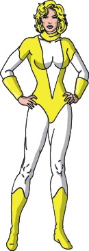 Power girl yellow
