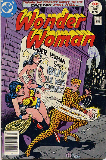 Wonder-woman and cheetah