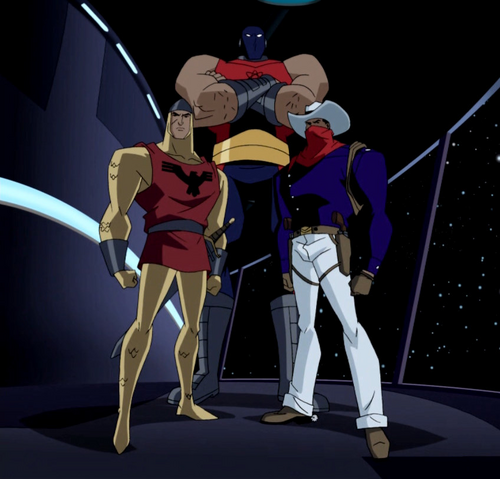 File:Shining Knight & Vigilante & Atom Smasher JLU .png