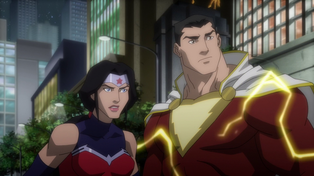File:Shazam and Wonder Woman JLW.png