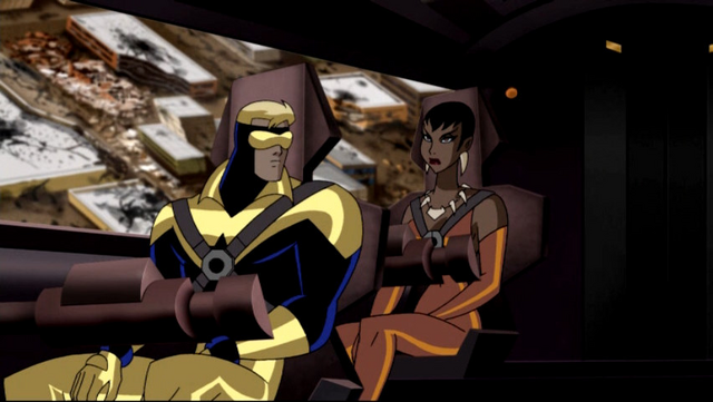 File:Booster Gold & Vixen JLU .png