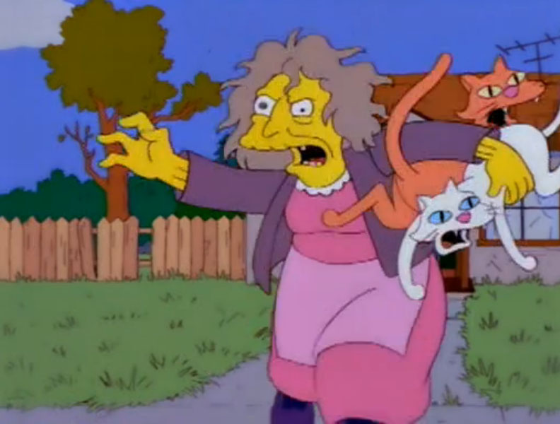 Katzenfrau Simpsons Katzenfrau Simpsons