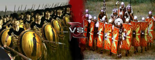 Romans Vs Spartans