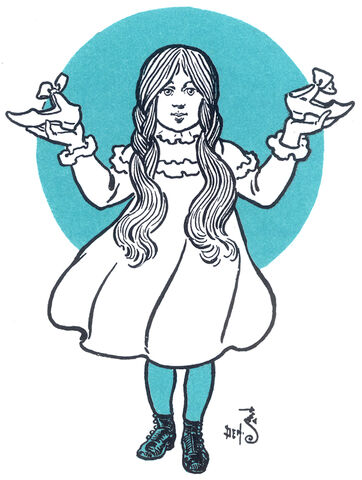 File:Dorothy Gale with silver shoes.jpg