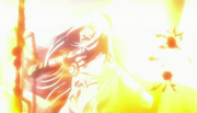 Shiro destroys the data chip