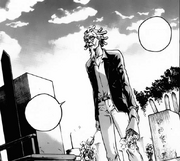 Hitara visits Yuki's grave