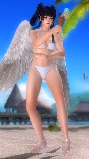 File:Nyotengu Costume Premier Sexy White Bikini.jpg