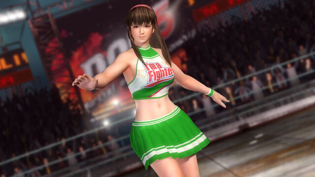 File:DOA5 Hitomi Cheerleader.jpg