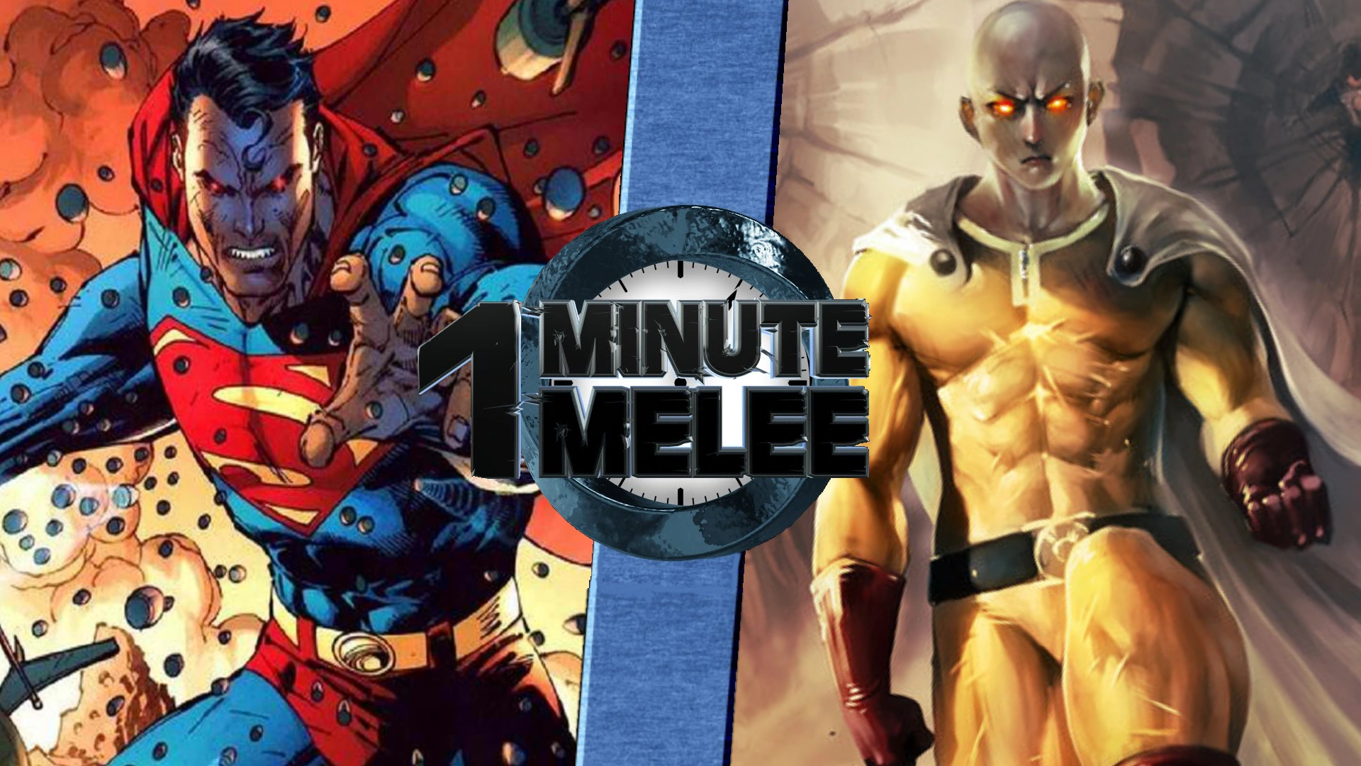 One Punch Man Vs Superman Death Battle