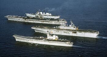 Principe-de-Asturias Wasp Forrestal Invincible 1991 DN-ST-92-01129s