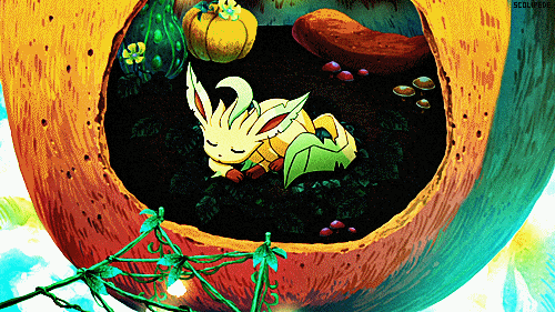 Risultati immagini per leafeon gif