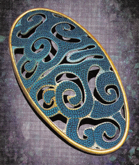 Odi shell hair clip
