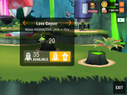 Lava Geyser Minions Paradise