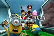 Minion mayhem scene