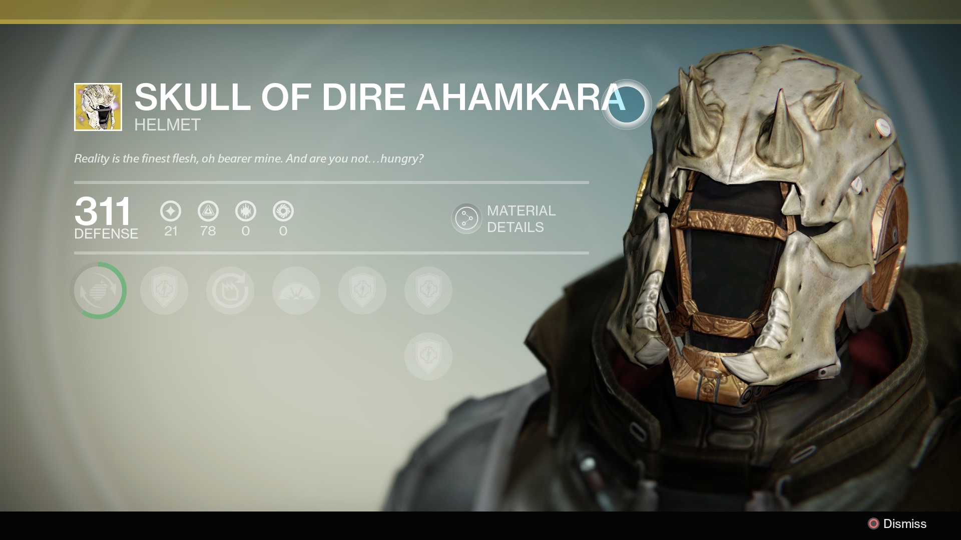 Skull of Dire Ahamkara (Year 1) Destiny Wiki FANDOM powered by Wikia