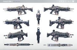 Destiny Assault Rifle 1