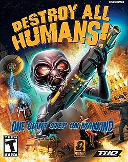 250px-Destroy All Humans box art for the PlayStation 2