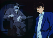 Shinichi explica porque las llaves no estaban en el bolsillo interior
