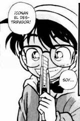 Conan con un cutter