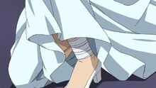 Akiba's leg healed