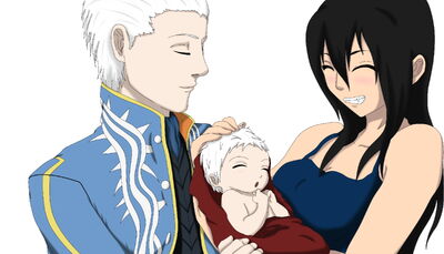 Akane baby steve vergil 2 by kimmirinari-d5nmjh8