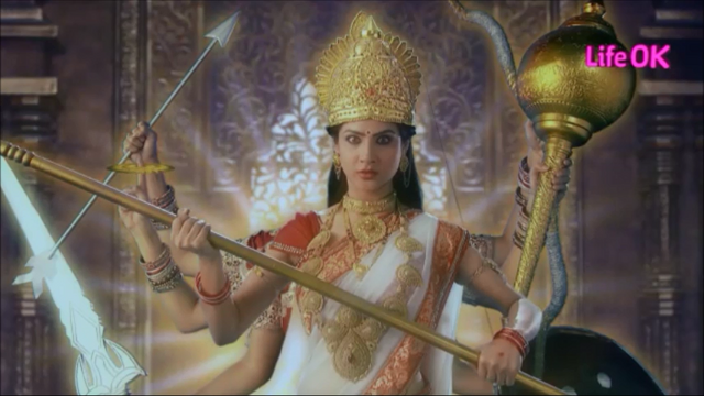 File:Eight-Armed Ferocious and Untamed Goddess Shakti.png