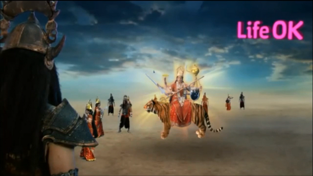 File:Goddess Durga's Female Warriors Confronts Each Clone of Durgasur.png
