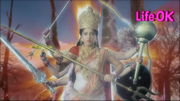 Eight-Armed Goddess Shakti Curses The Gods