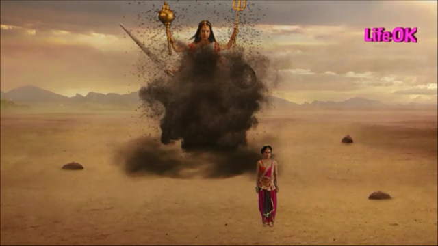 File:Mohini Protecting Bhramari Devi From Mahishi.png