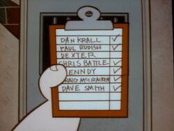Detention List