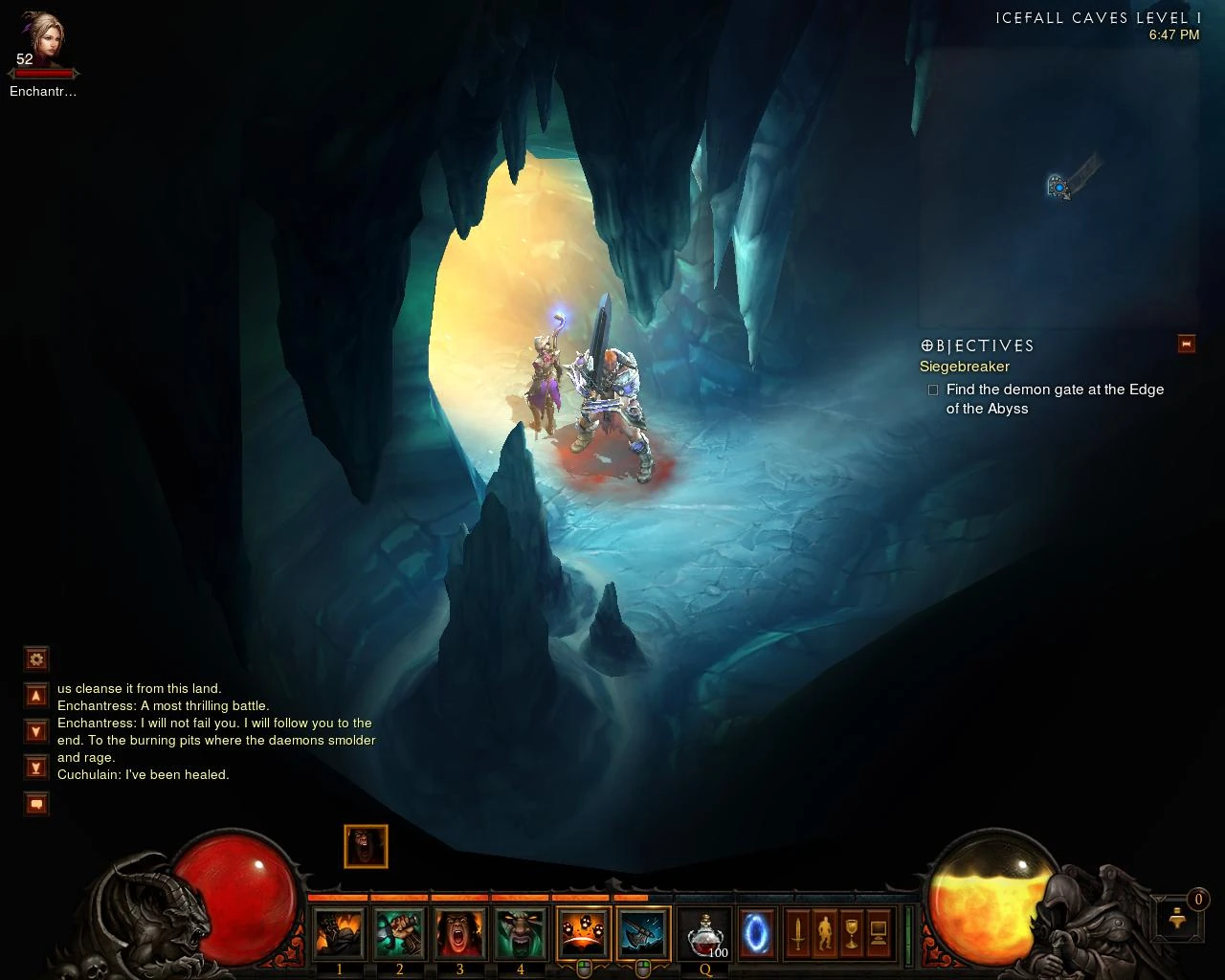 Icefall Caves Diablo Wiki FANDOM powered by Wikia