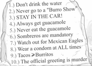 10 rules of mexico