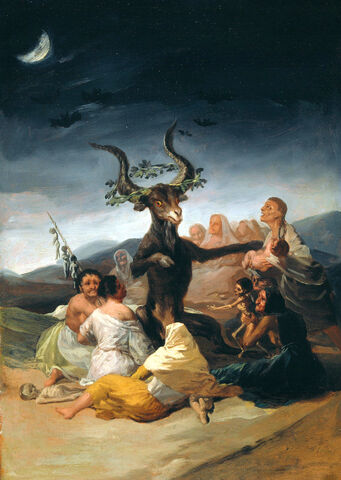 Fichier:GOYA - El aquelarre (Museo Lázaro Galdiano, Madrid, 1797-98).jpg