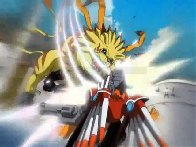 File:SaberLeomon Vs. RizeGreymon.png