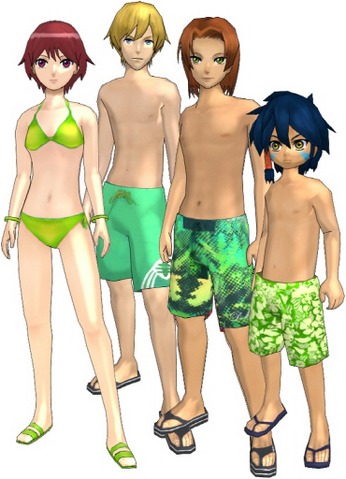 File:Marcus Damon, Thomas H. Norstein, Yoshino "Yoshi" Fujieda, and Keenan Crier (Green Swimsuits) dm.png