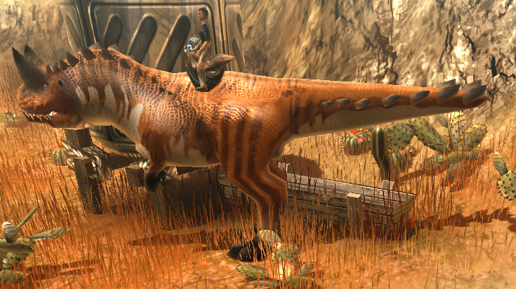 Dan wright with dino
