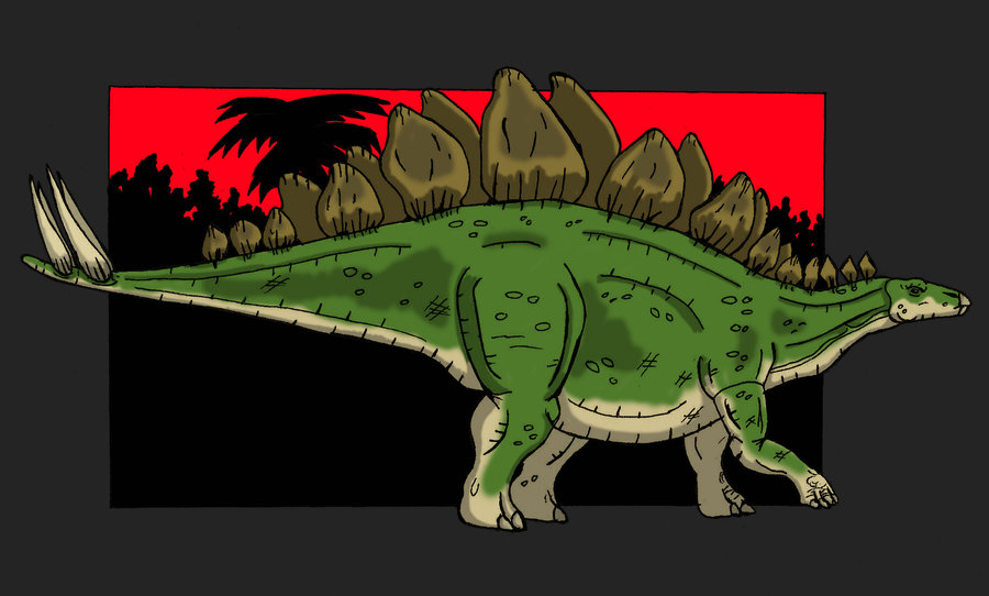 tyrannosaurus rex stegosaurus time