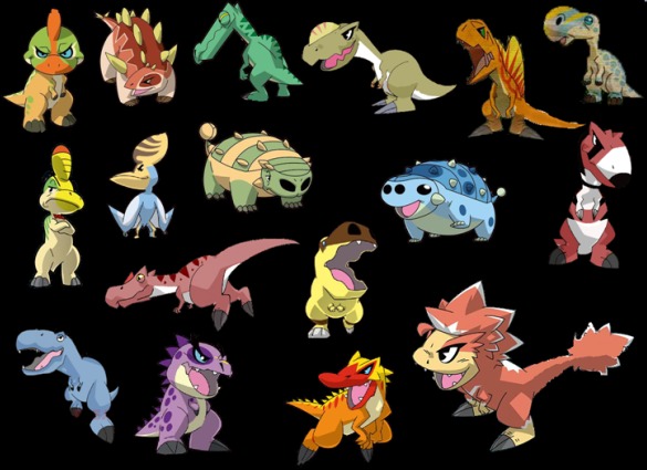 Chibi Dinosaurs | Dino... Ampelosaurus Dinosaur King