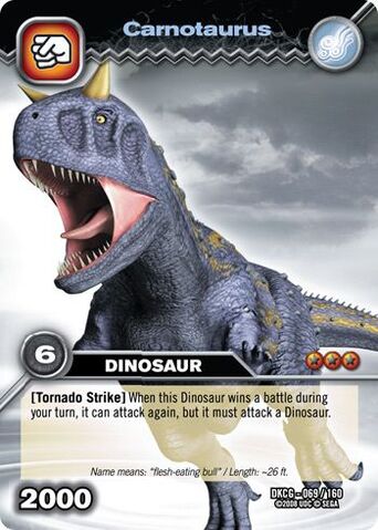 File:Carnotaurus TCG card.jpg
