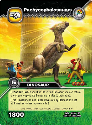 File:Pachycephalosaurus TCG Card.png