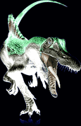 Dark spinosaurus