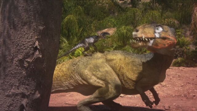 File:1x2 OrnitholestesOnBrokenJaw'sBack.jpg