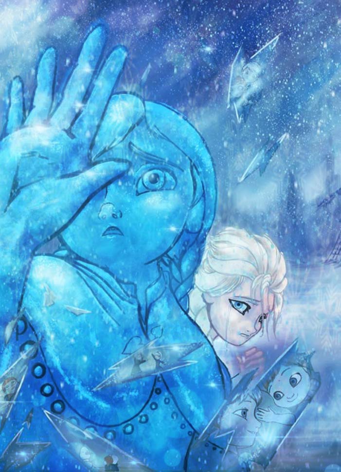 Frozen fractcals