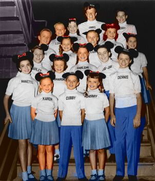 Mickey Mouse Club 1956 color