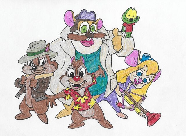 File:Rescue Rangers fanart.jpg