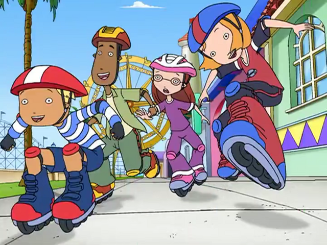 File:Weekenders cast skating.png