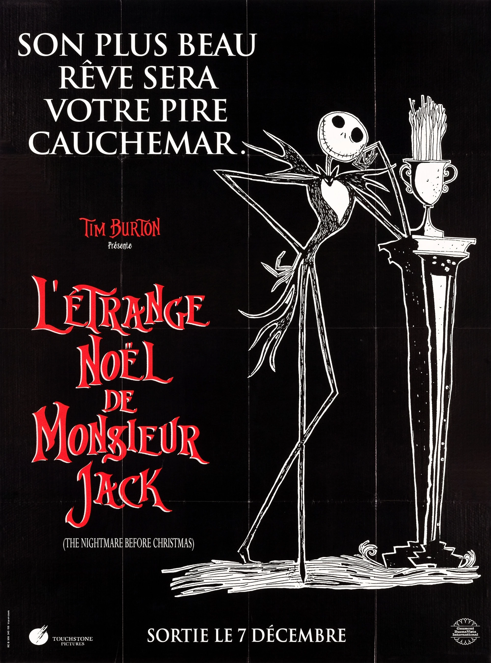 Image The Nightmare Before Christmas French Poster 01.jpg Disney