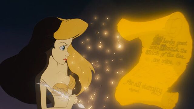 File:The Little Mermaid - Poor Unfortunate Souls - Ariel Striking the Fish Pen.jpg