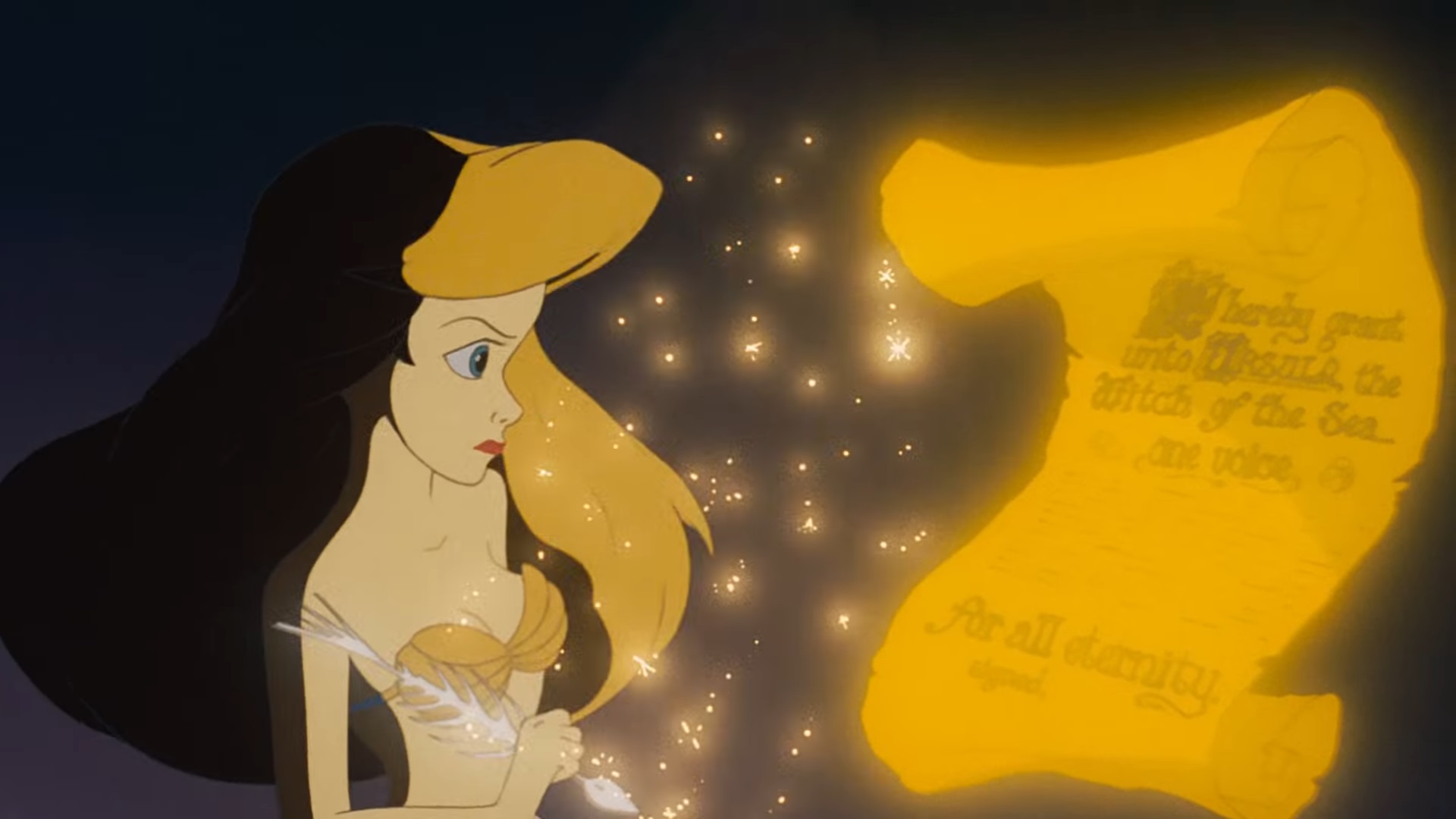 Image The Little Mermaid Poor Unfortunate Souls Ariel Striking